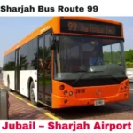 Sharjah Bus Route 99 [Jubail – Sharjah Airport]