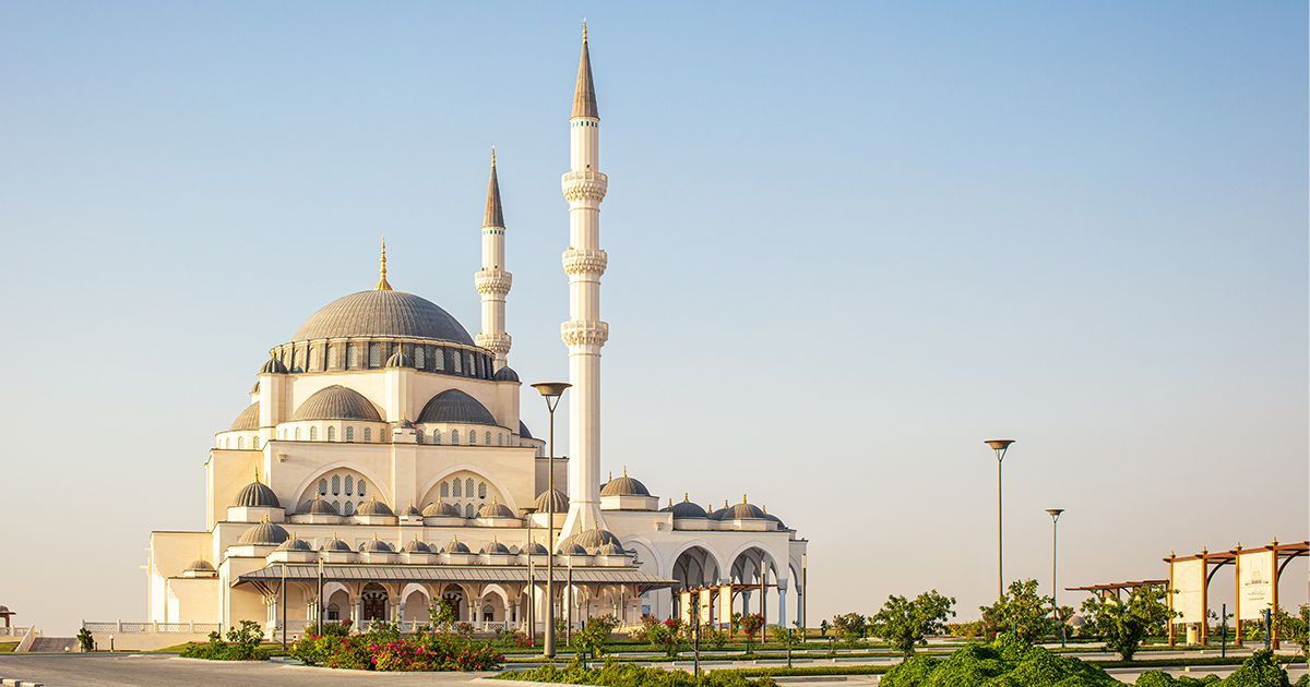 Sharjah Mosque, United Arab Emirates