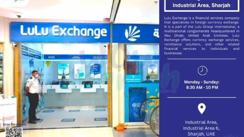 Lulu Exchange Enoc Branch in Industrial Area, Sharjah, UAE