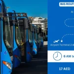 Sharjah Bus Route 313 [Al Rolla Terminal – Airport Terminal 2 Arrival]