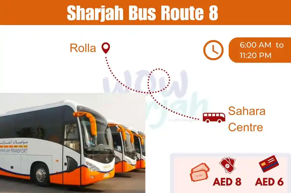 Sharjah-Bus-Route-8-Rolla-to-Sahara-Centre