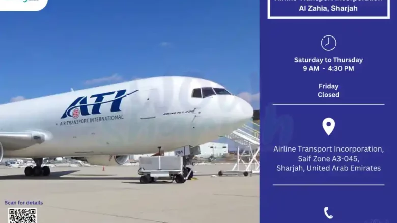Airline Transport Incorporation in Al Zahia, Sharjah
