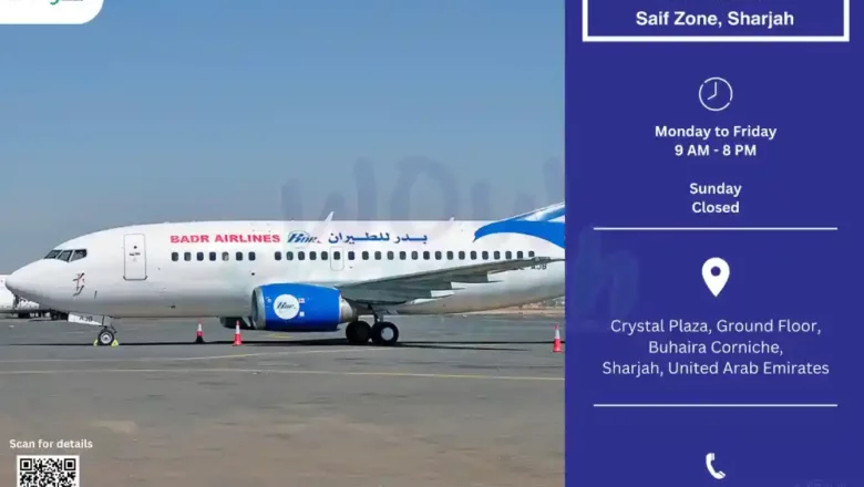 Badr Airlines in Saif Zone, Sharjah