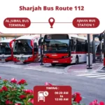 Sharjah Bus Route 112 [Al Jubail Bus Terminal – Ajman Bus Station 1]