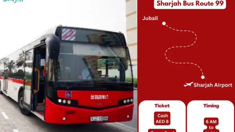 Sharjah Bus Route 99 [Jubail – Sharjah Airport]