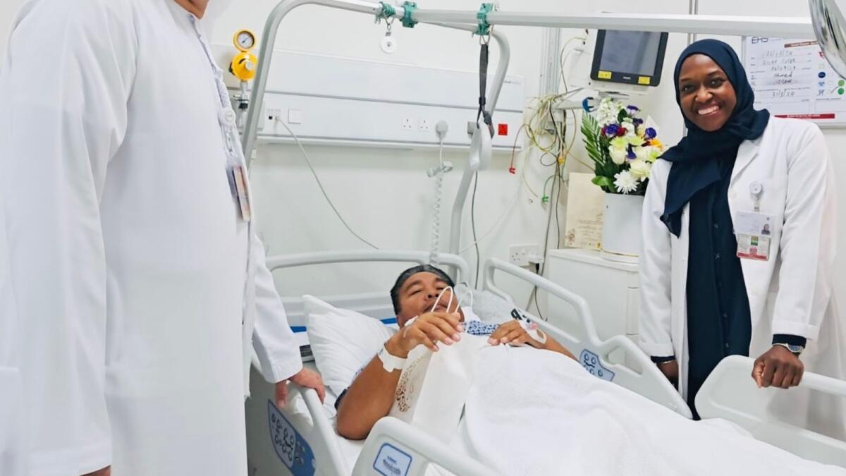 Kuwait hospital in sharjah performs free operations